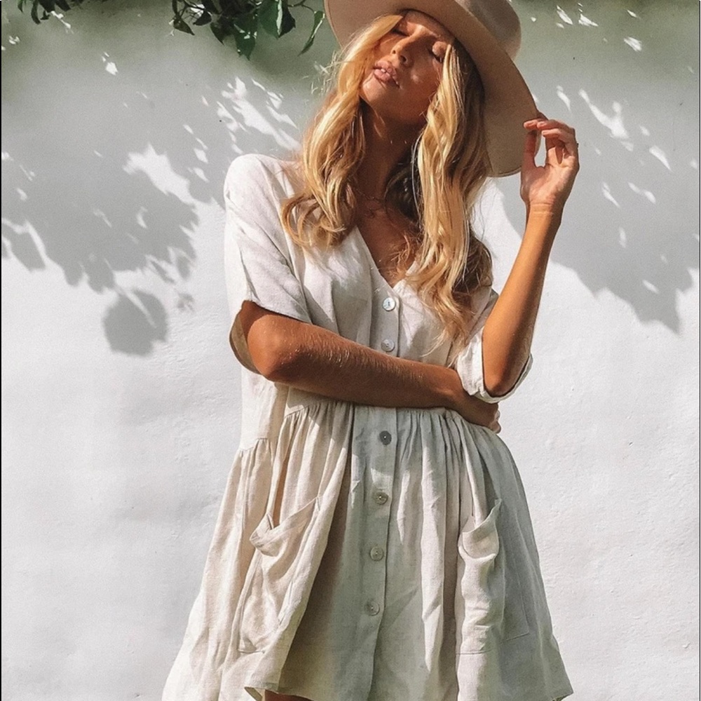 Princess Polly Sandi Mini Smock Dress